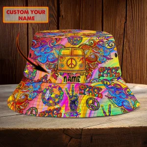 Custom Bucket Hat  - Hippie Car