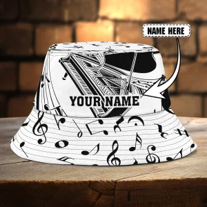 Custom Bucket Hat - Piano - 9