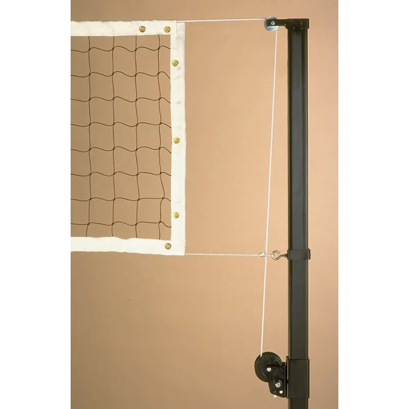Douglas® VBS-3 SQ Outdoor Power Volleyball System, 3″ SQ Steel, Black