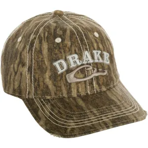 Drake Distressed 6-Panel Ball Cap