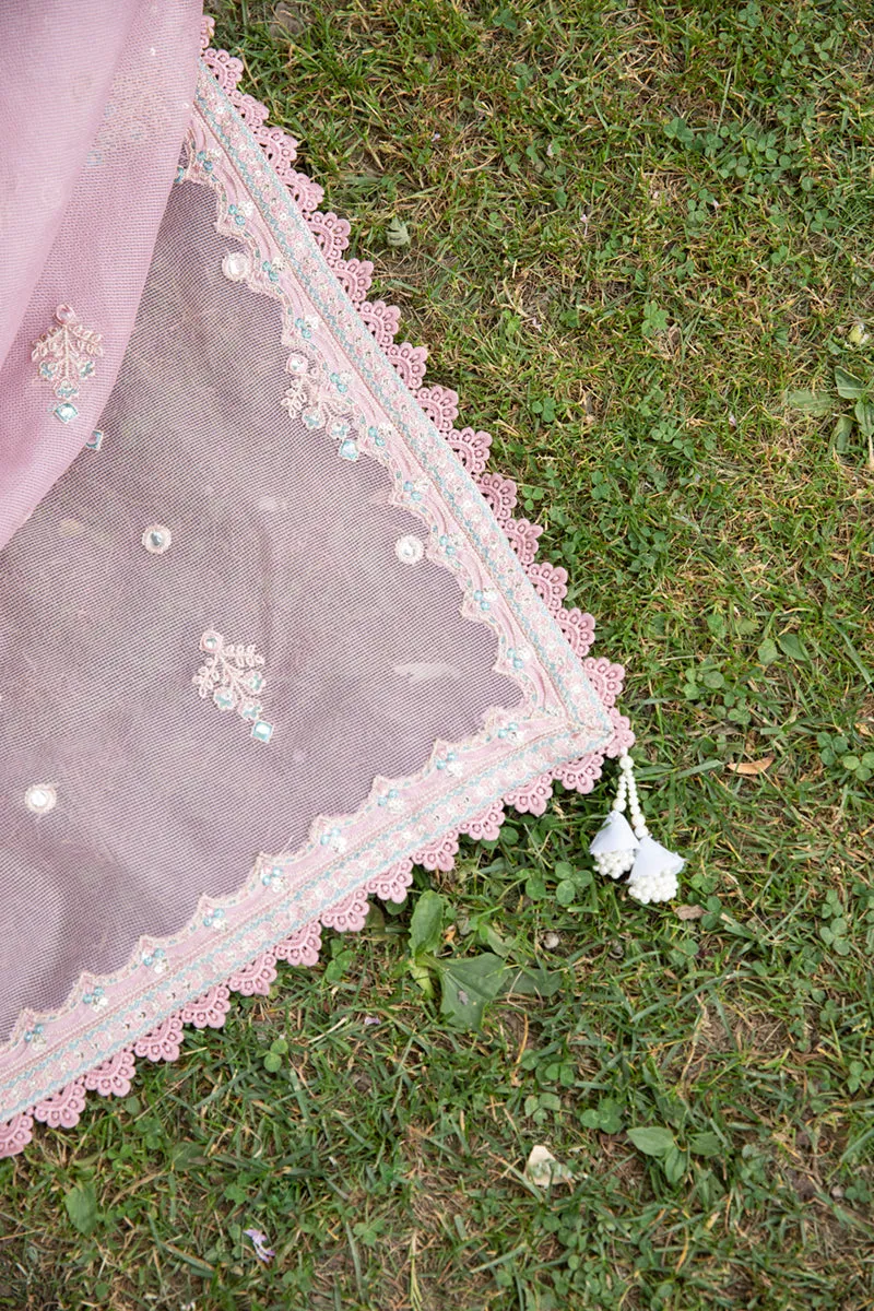EB-01 NORA | Qalamkar Rahi Luxury Festive Collection 2022 | Unstitched Embroidered Lawn Suits