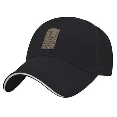EDIKO Classic Baseball Cap - BLACK