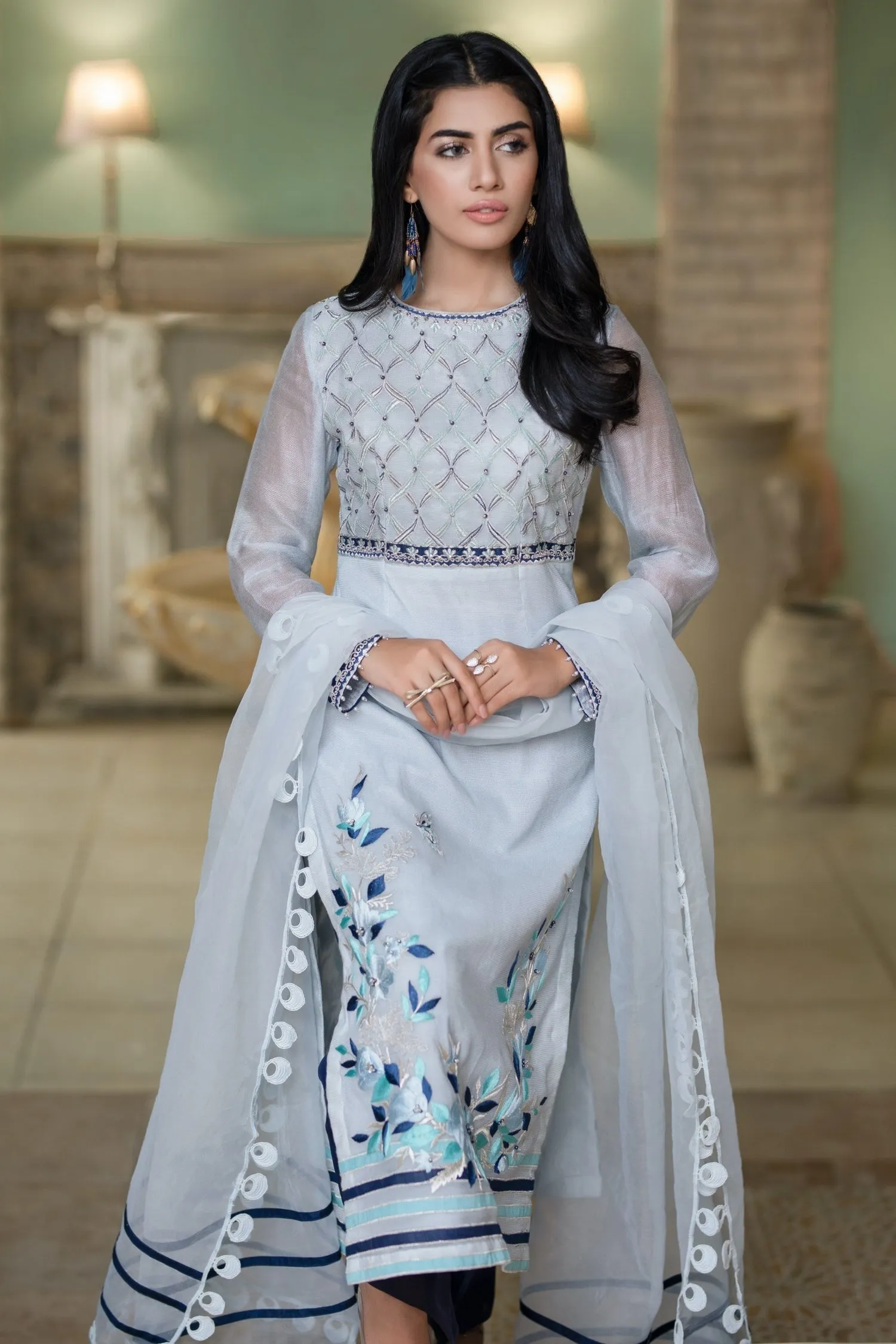 ERUM KHAN STORE | LUXURY PRET | Oceanic Dreams