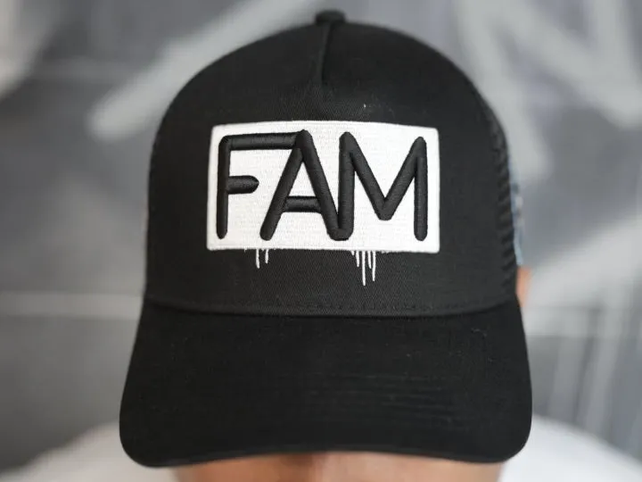 FAM trucker caps