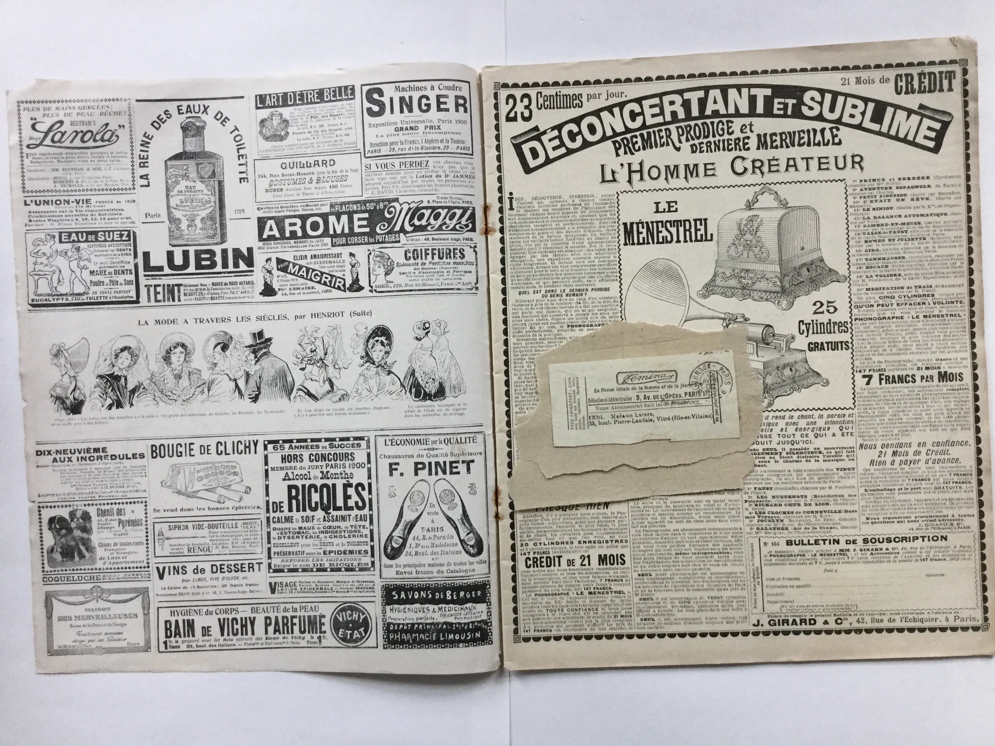 Femina 15 Avril 1902