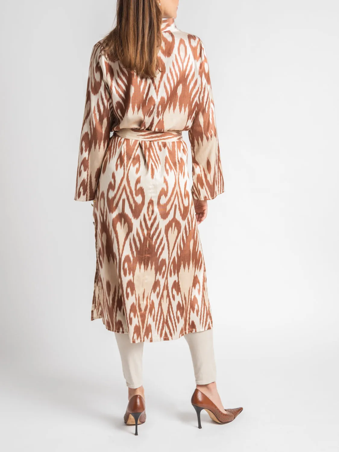 Fergana Silk Caftan Duster