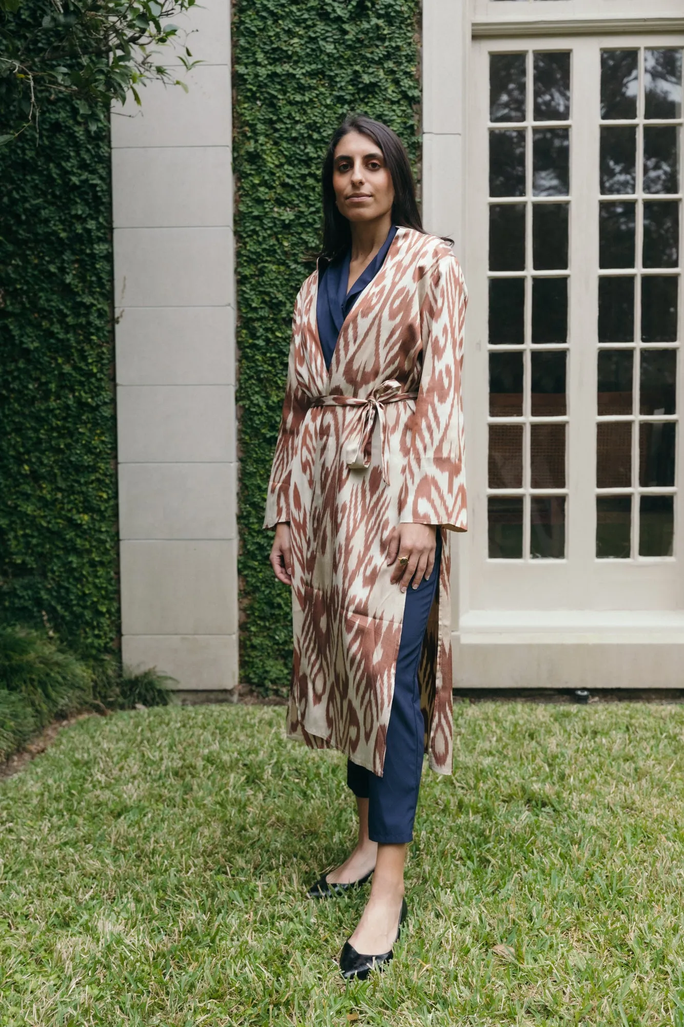 Fergana Silk Caftan Duster