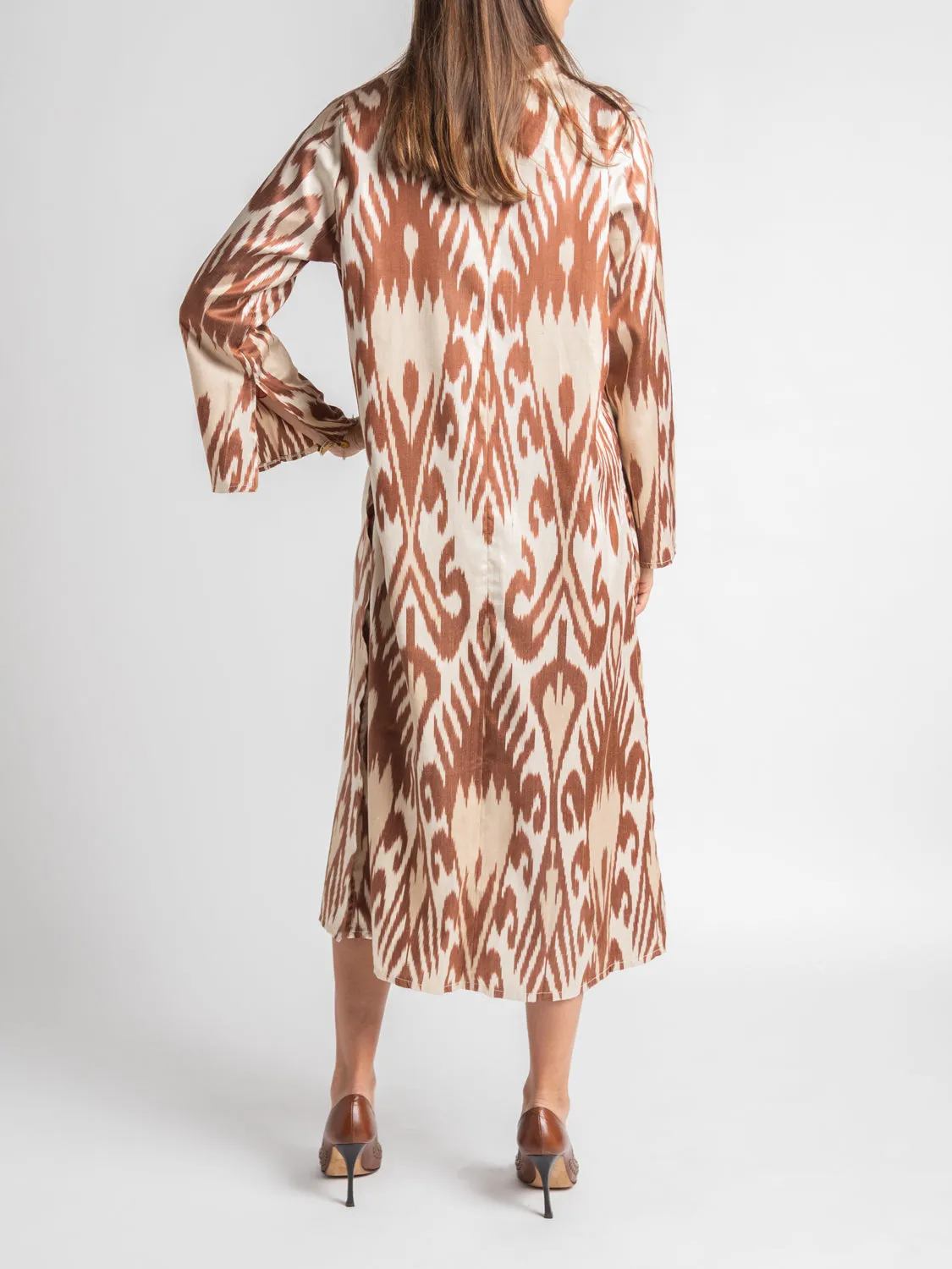Fergana Silk Caftan Duster