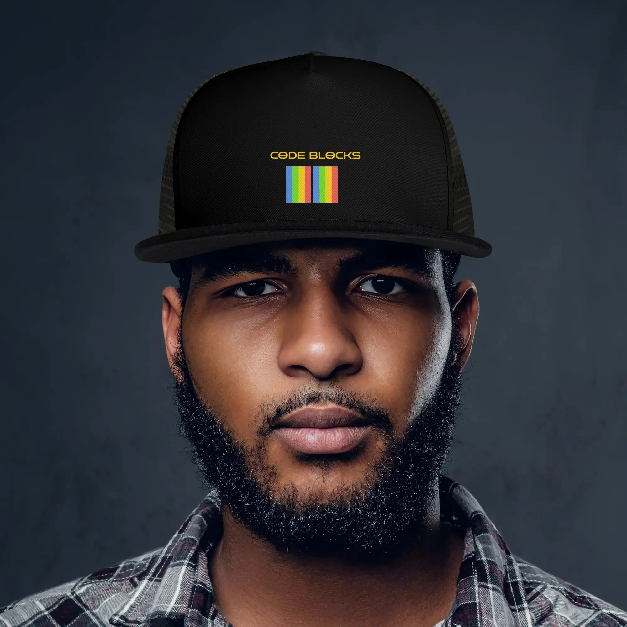 Front Printing Adjustable Snapback Trucker Hat