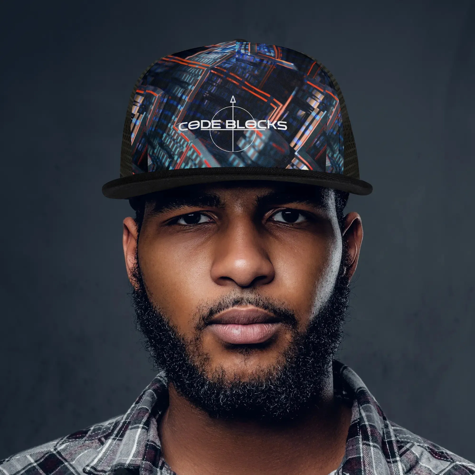 Front Printing Adjustable Snapback Trucker Hat