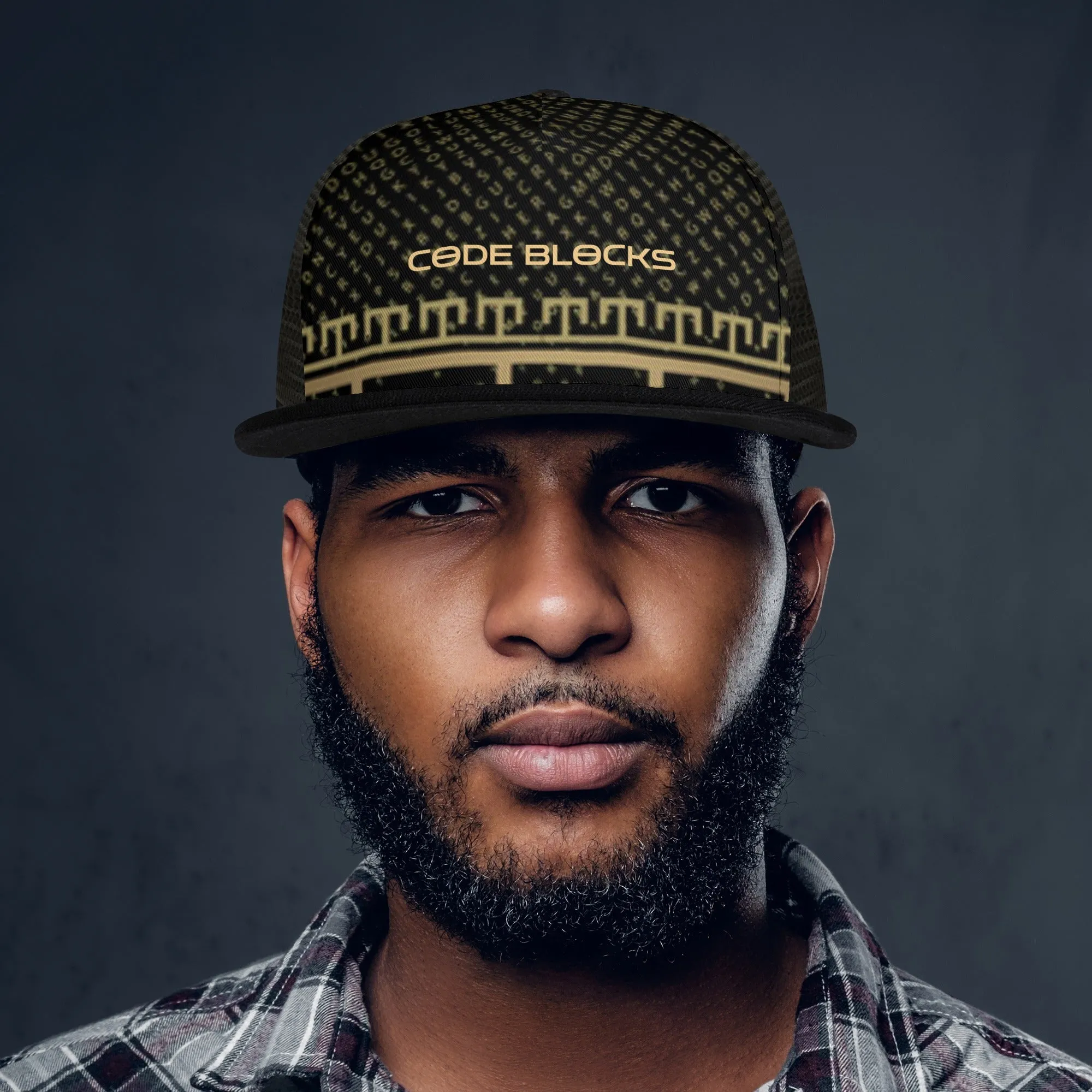Front Printing Adjustable Snapback Trucker Hat
