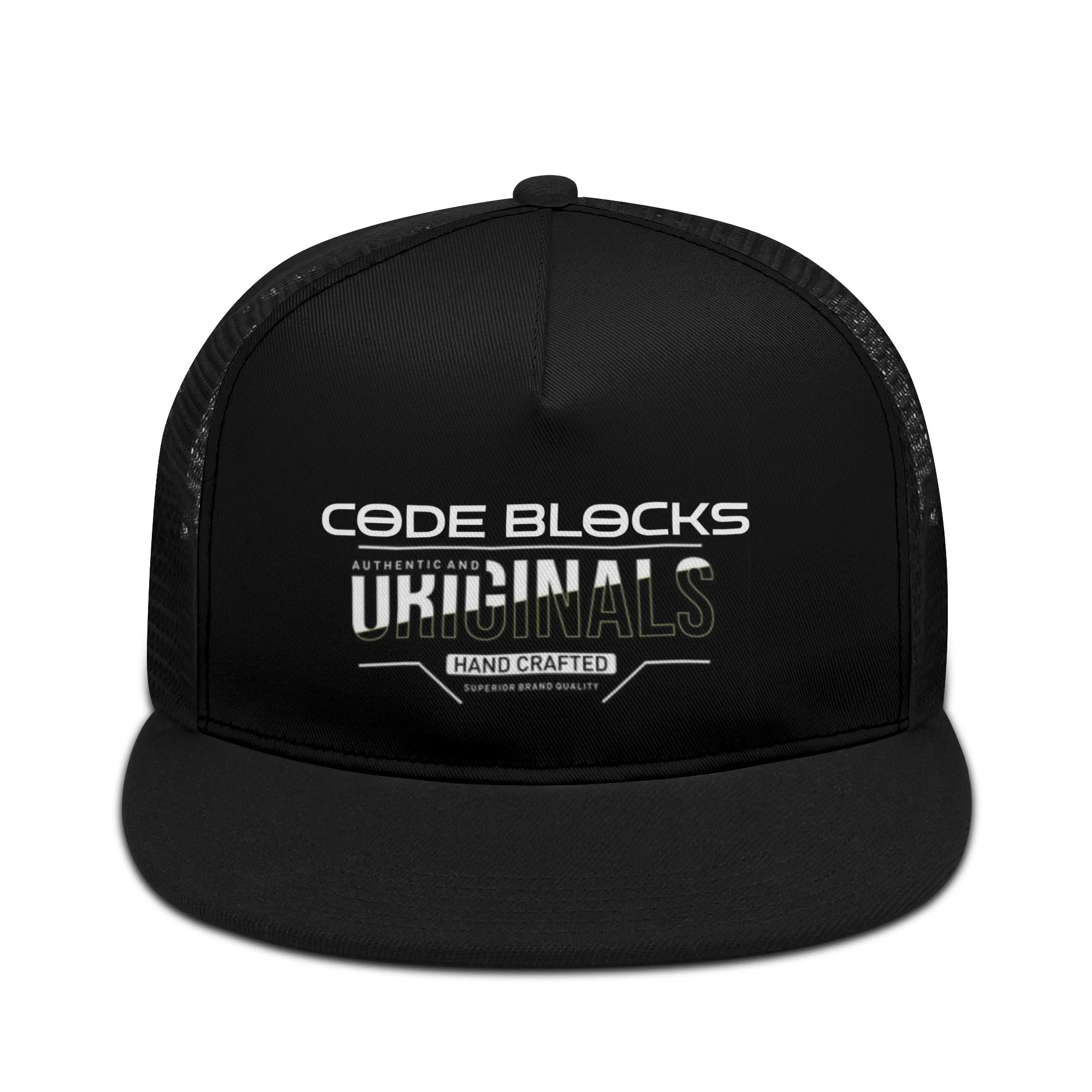 Front Printing Adjustable Snapback Trucker Hat