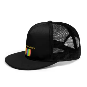 Front Printing Adjustable Snapback Trucker Hat
