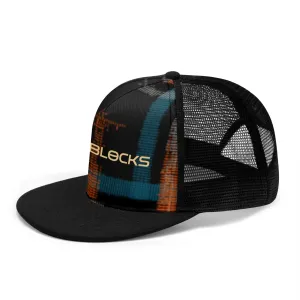 Front Printing Adjustable Snapback Trucker Hat