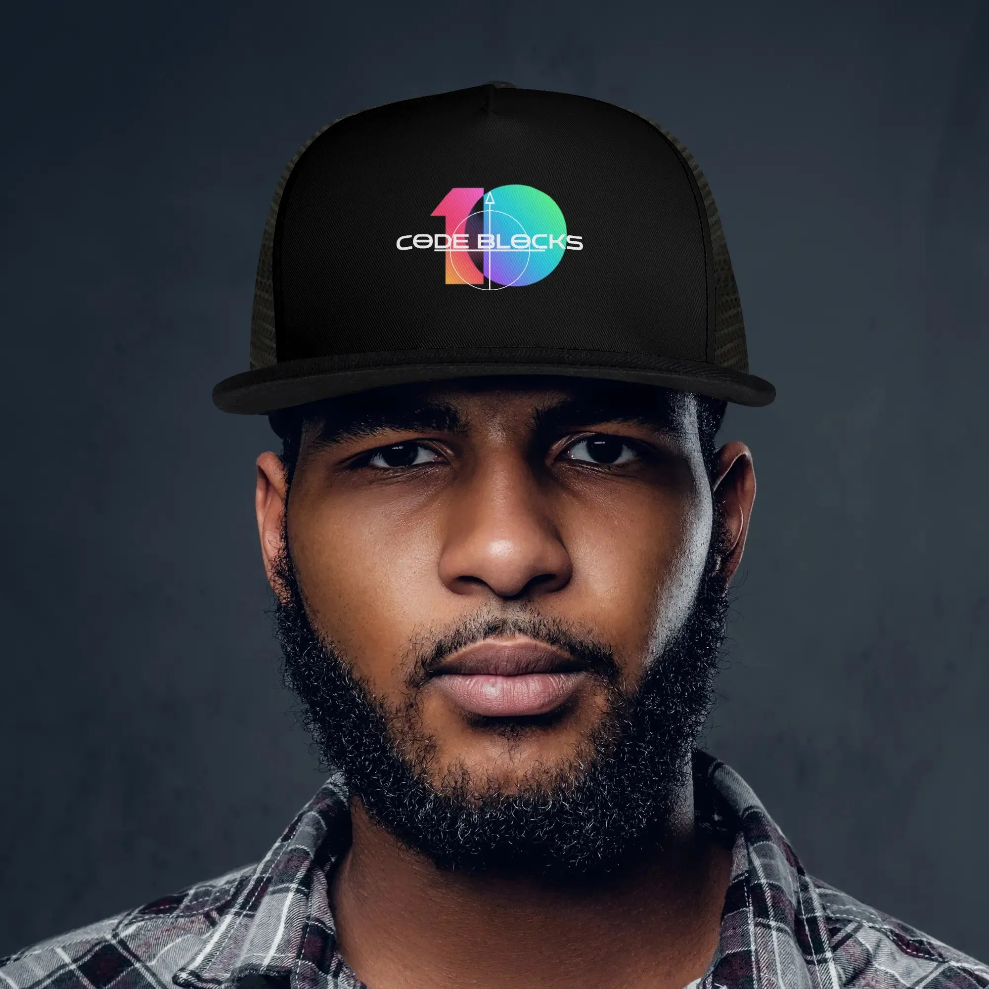 Front Printing Adjustable Snapback Trucker Hat