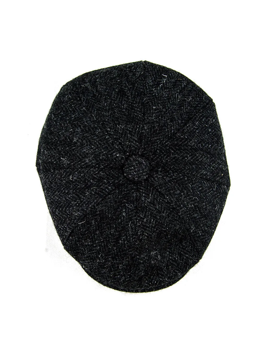 Harris Tweed Peaky Newsboy 8-piece Flat Cap