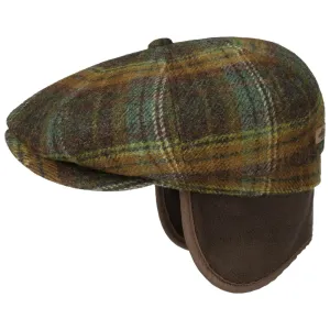 Hatteras Meadville Ear Flap Flat Cap by Stetson