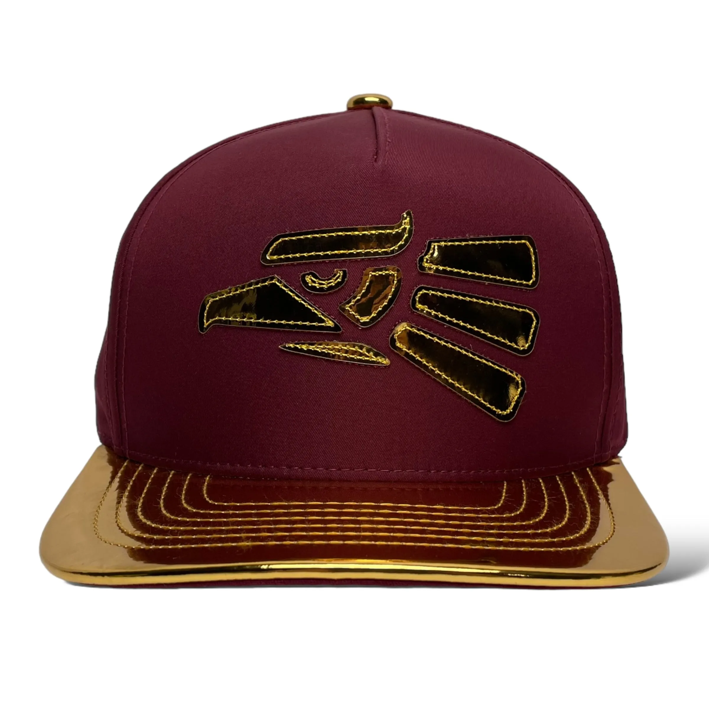 Hecho en Mexico Eagle Gold Snapback Baseball Cap Hat