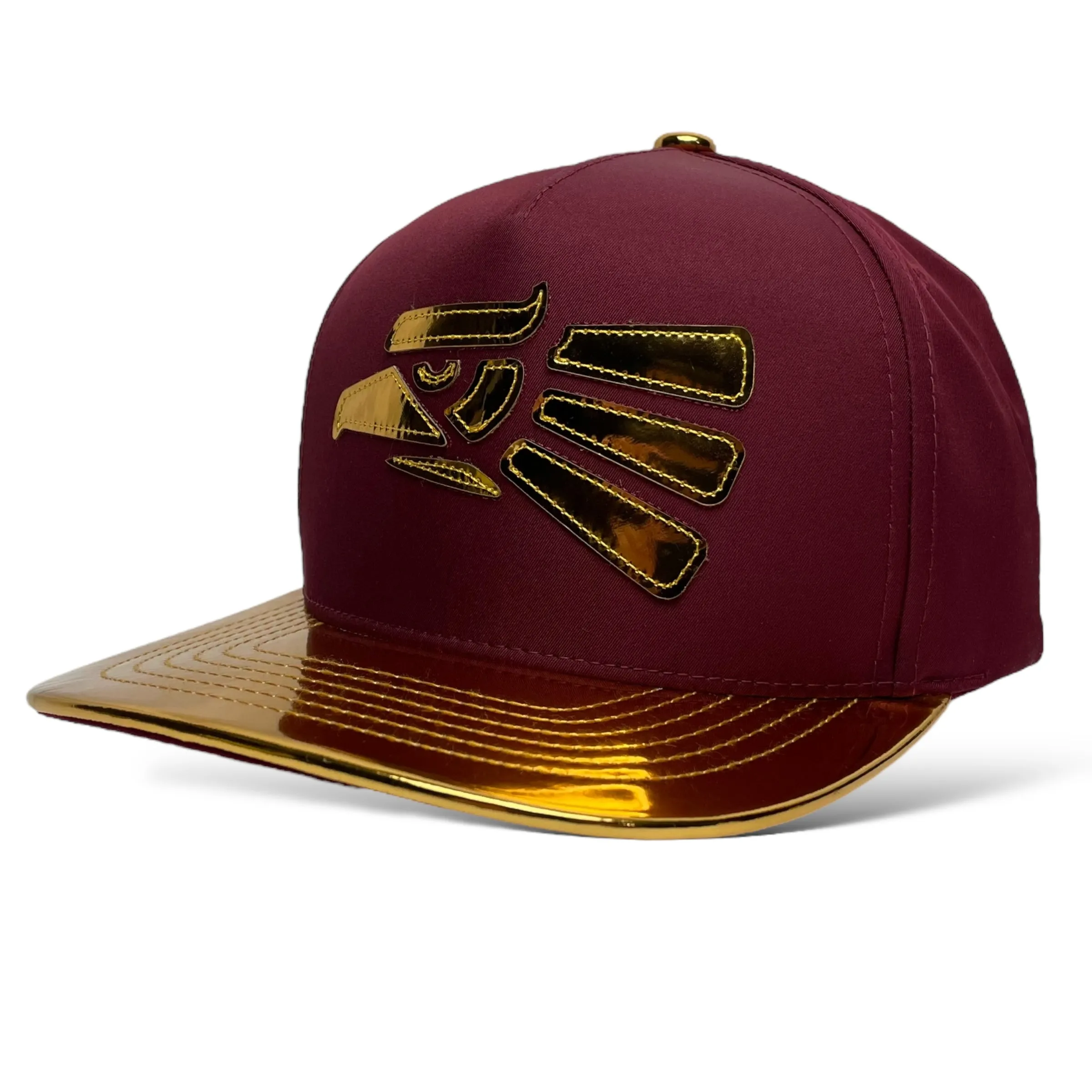 Hecho en Mexico Eagle Gold Snapback Baseball Cap Hat