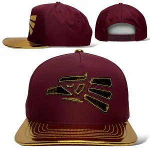 Hecho en Mexico Eagle Gold Snapback Baseball Cap Hat