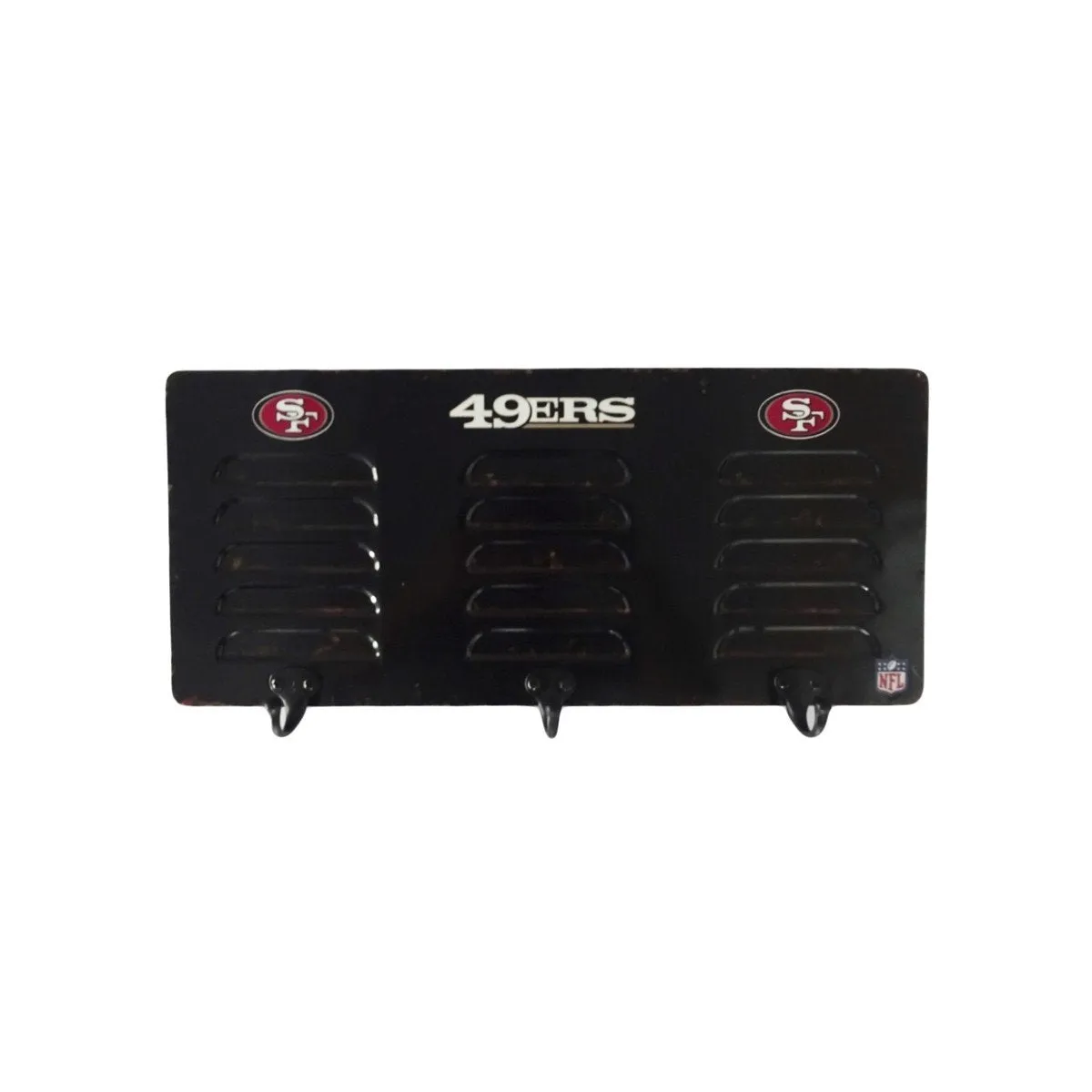 Imperial San Francisco 49ers 3 Hook Metal Locker Coat Rack
