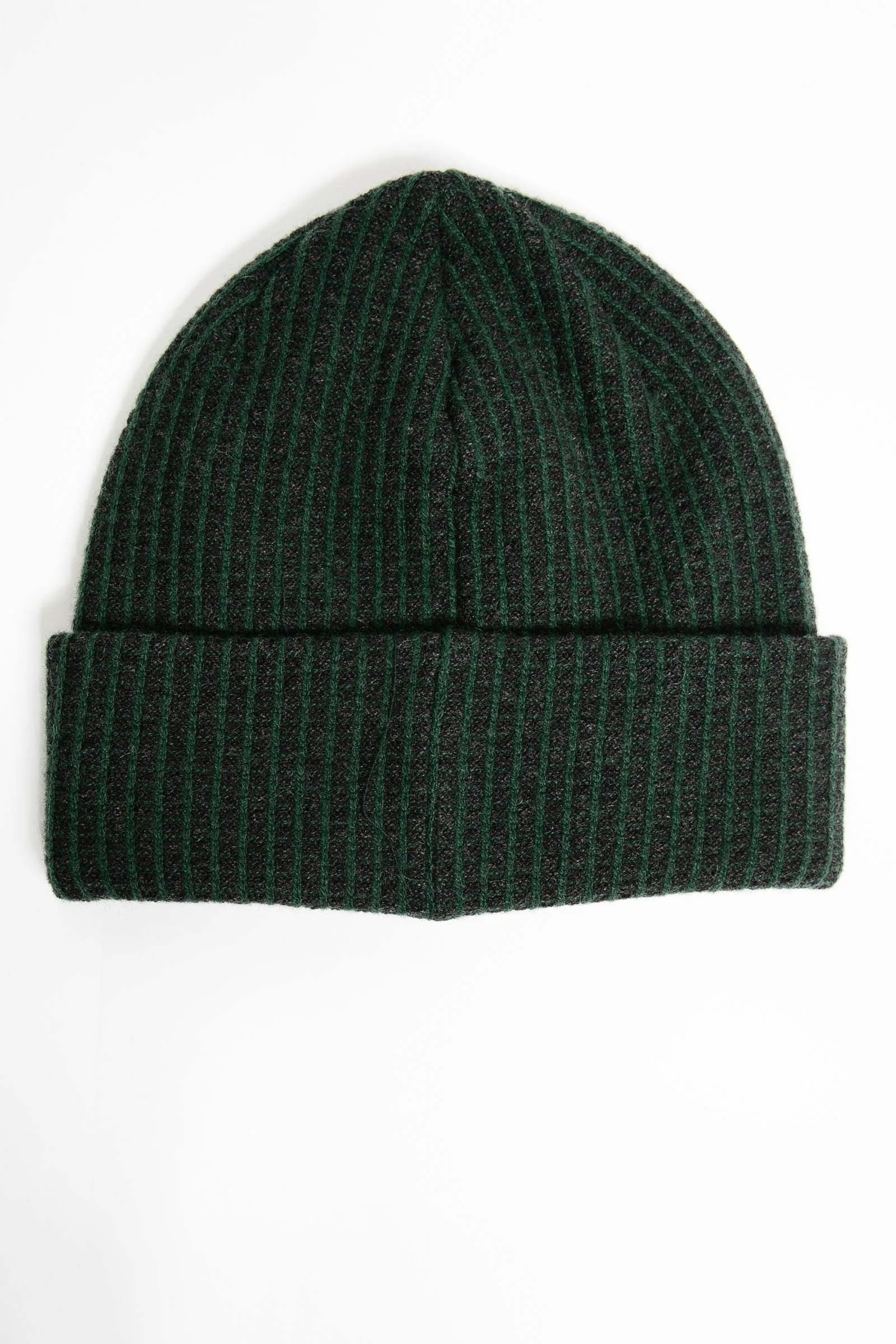 I.S.M. 'Silent Majority' Green Cashmere Beanie