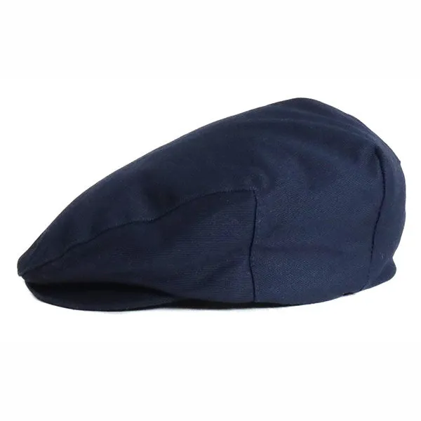 Ivy Cap Cotton Navy Blue