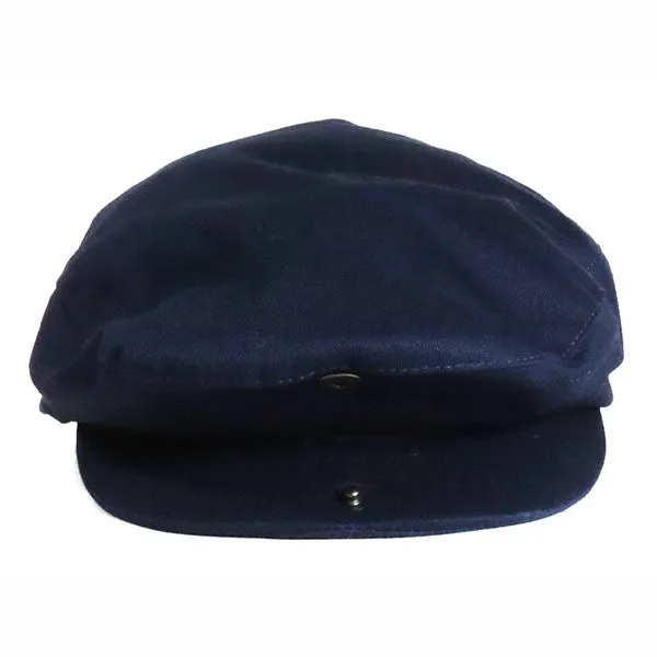 Ivy Cap Cotton Navy Blue
