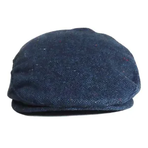 Ivy Cap Fleck Wool Blend Blue