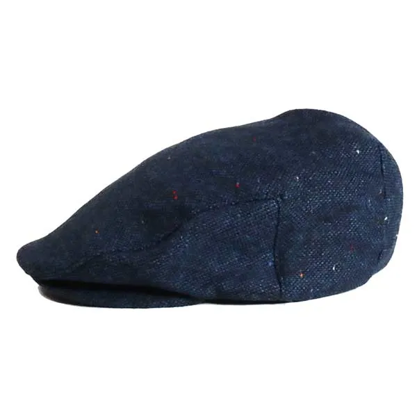 Ivy Cap Fleck Wool Blend Blue