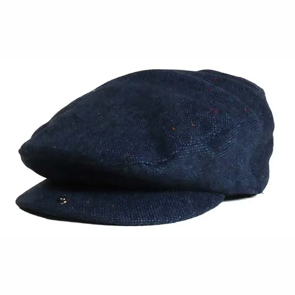 Ivy Cap Fleck Wool Blend Blue