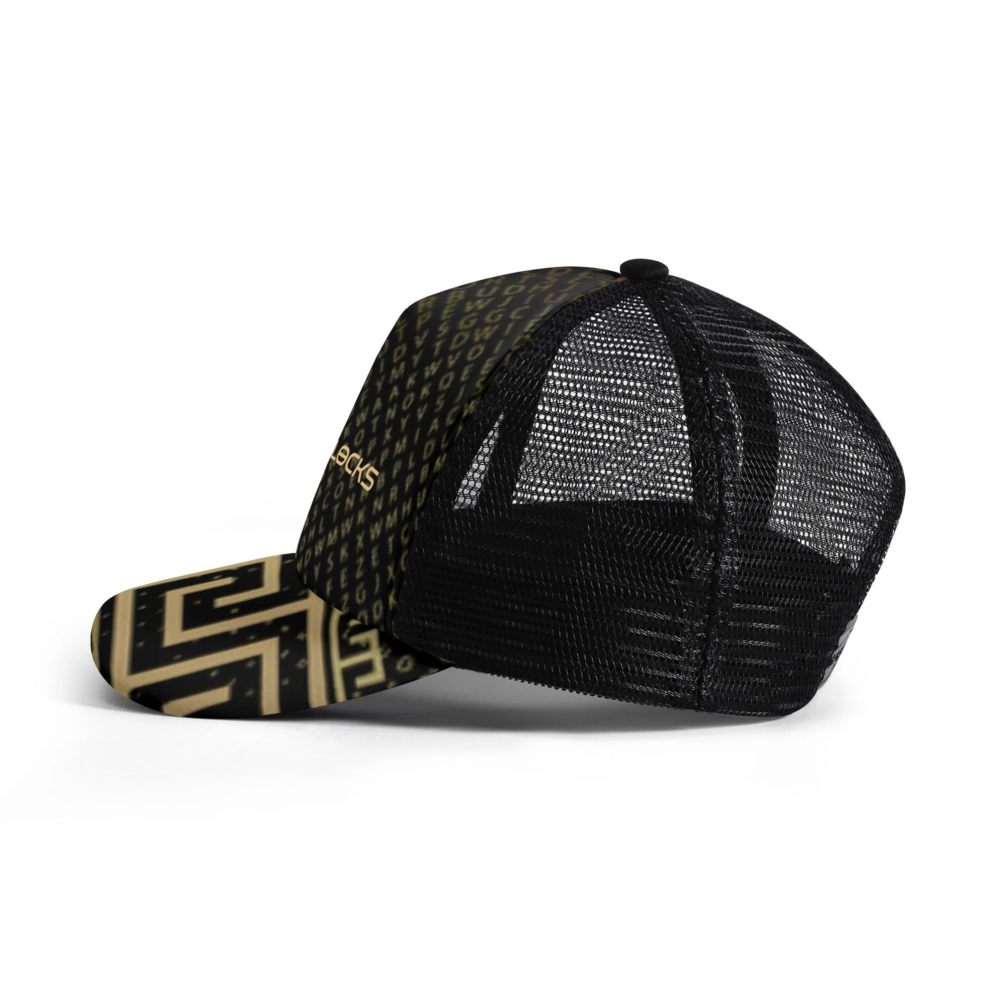 Kids Front Printing Mesh Trucker Hats