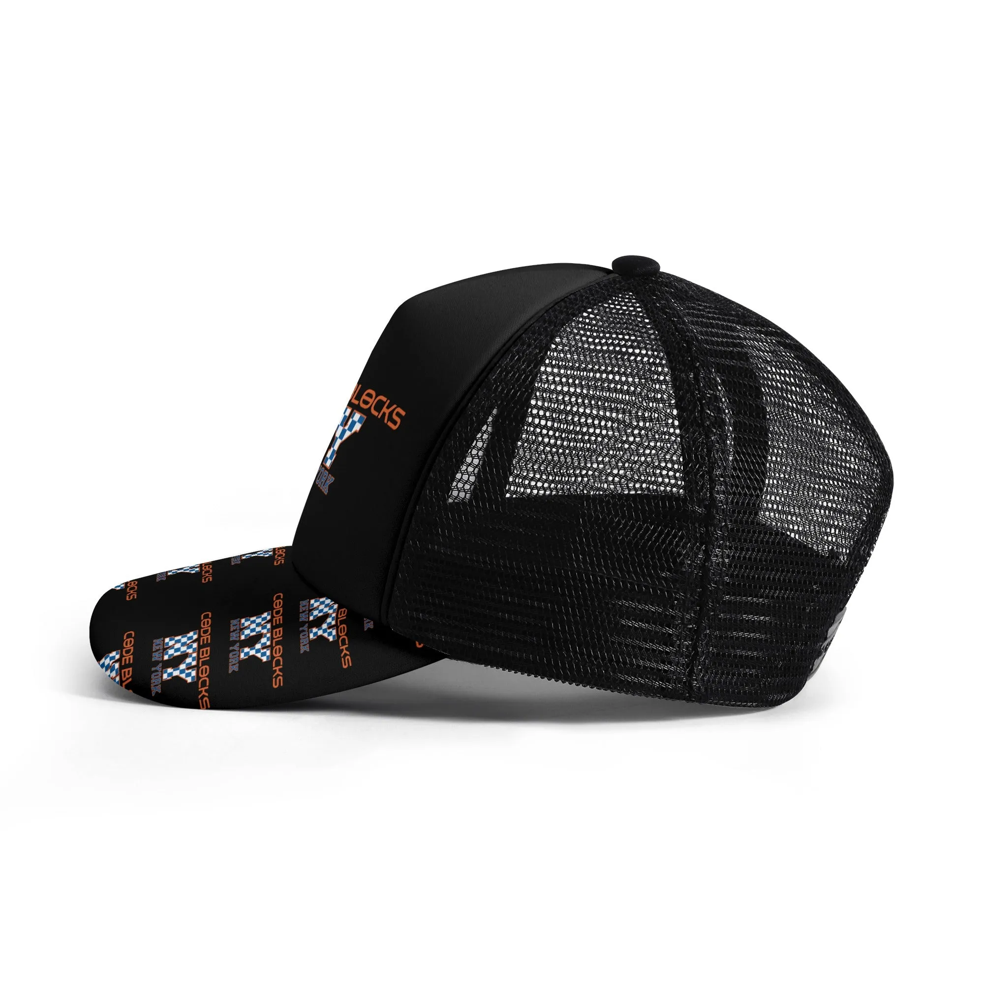 Kids Front Printing Mesh Trucker Hats