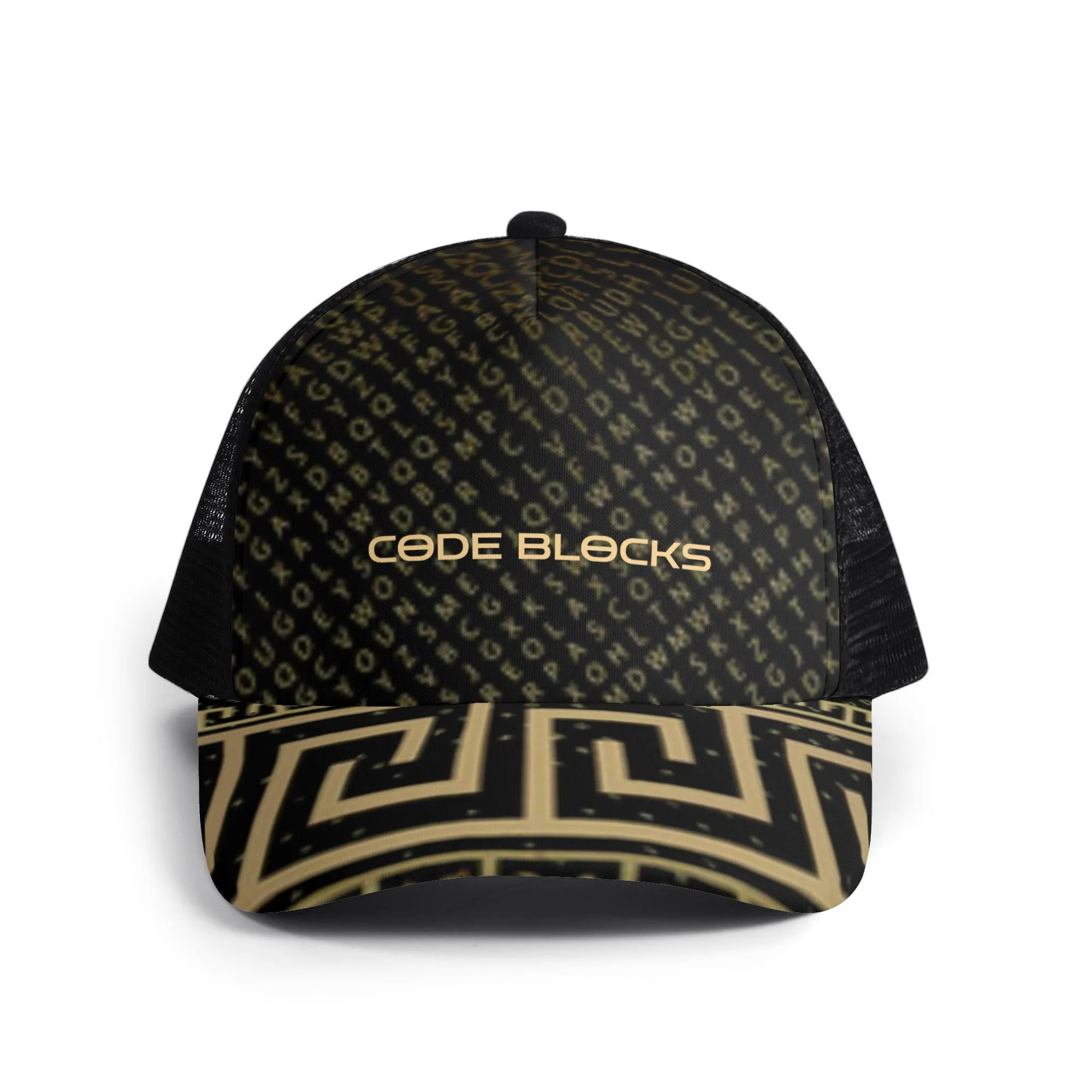 Kids Front Printing Mesh Trucker Hats