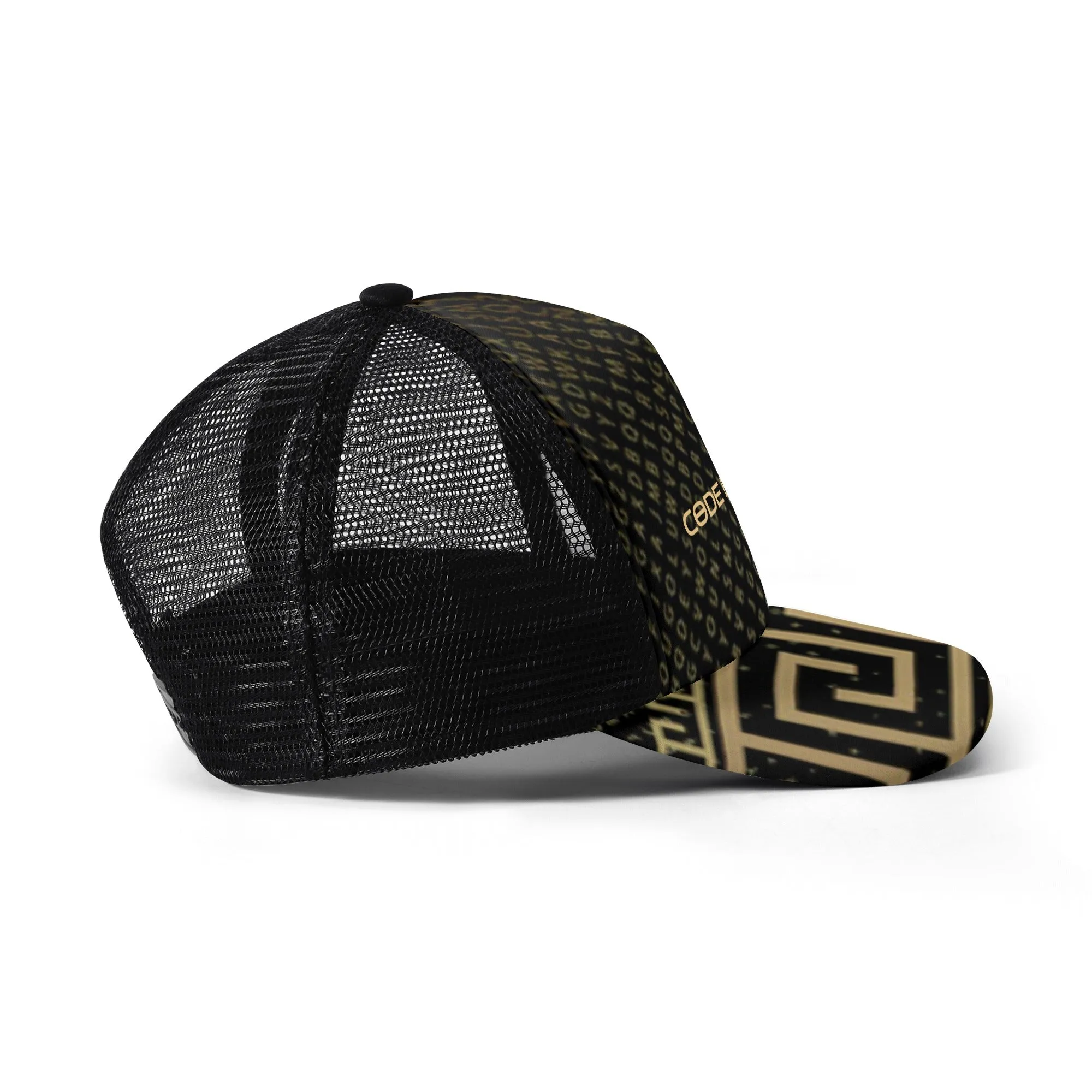 Kids Front Printing Mesh Trucker Hats