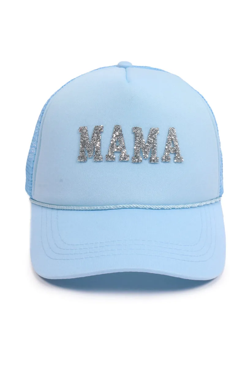 LCAPM3177 - Bling Mama Stone Mesh Back Trucker Hat