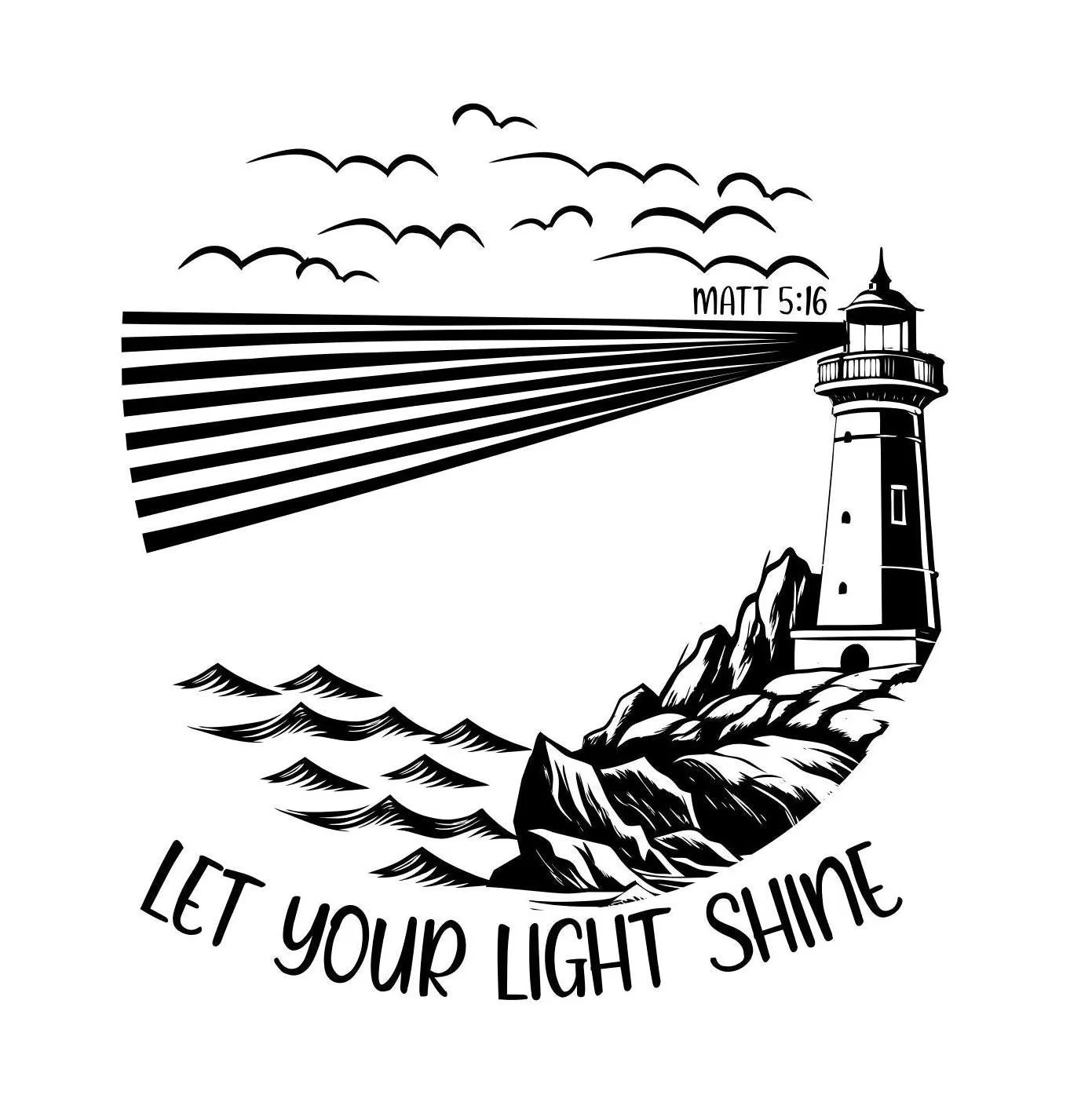 Lighthouse Baseball Cap Hat Burning Design
