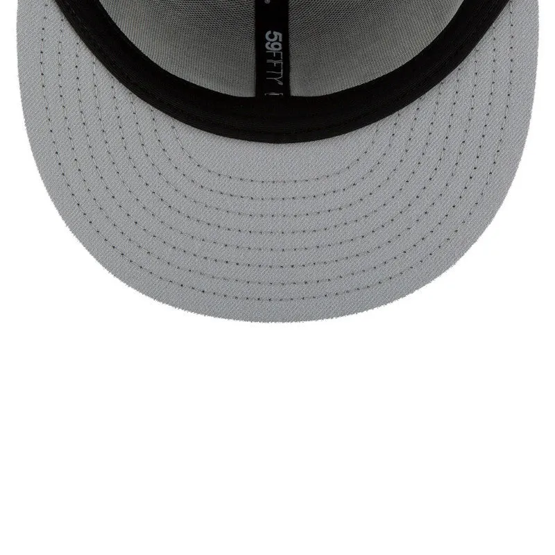 Los Angeles Dodgers Blackout Basic 59FIFTY Fitted