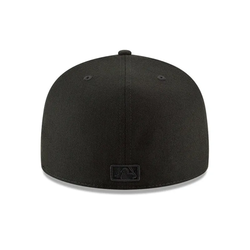 Los Angeles Dodgers Blackout Basic 59FIFTY Fitted