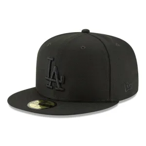 Los Angeles Dodgers Blackout Basic 59FIFTY Fitted