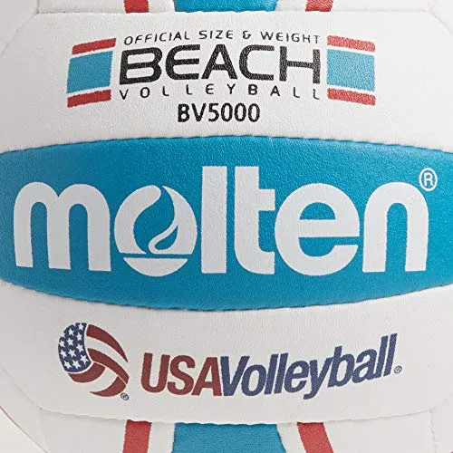 Molten Elite Beach Volleyball, Red/Blue