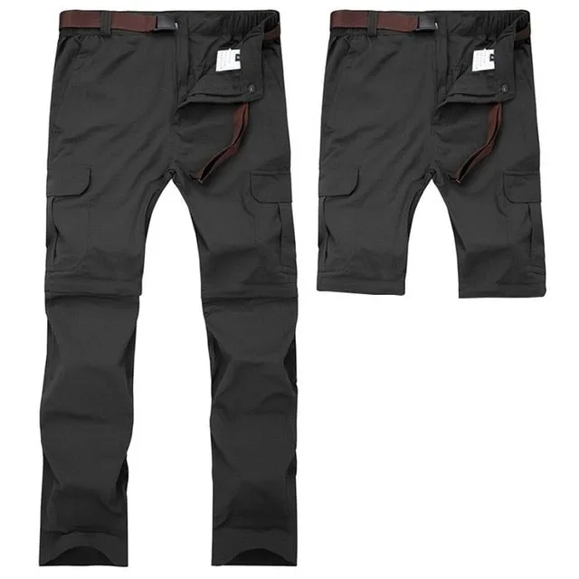 Mountainskin 7XL Men's Summer Quick Dry Removable Pants Breathable Trousers Outdoor Sports Hiking Trekking Fishing Shorts VA110