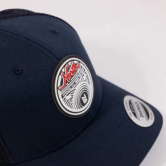 Navy Palm Hat