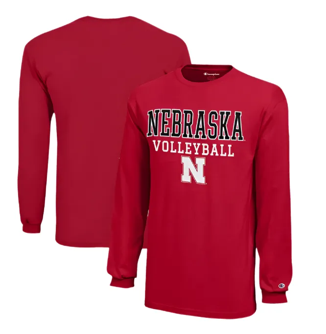 Nebraska Huskers Volleyball T-Shirts for Men and Women