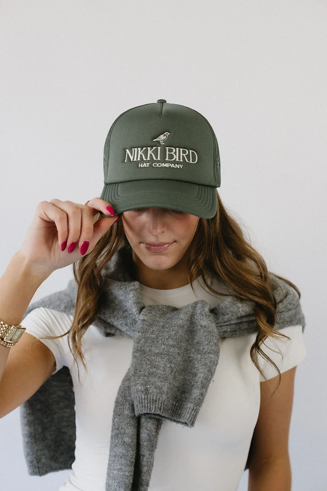 Nikki Bird Trucker Hat Cypress