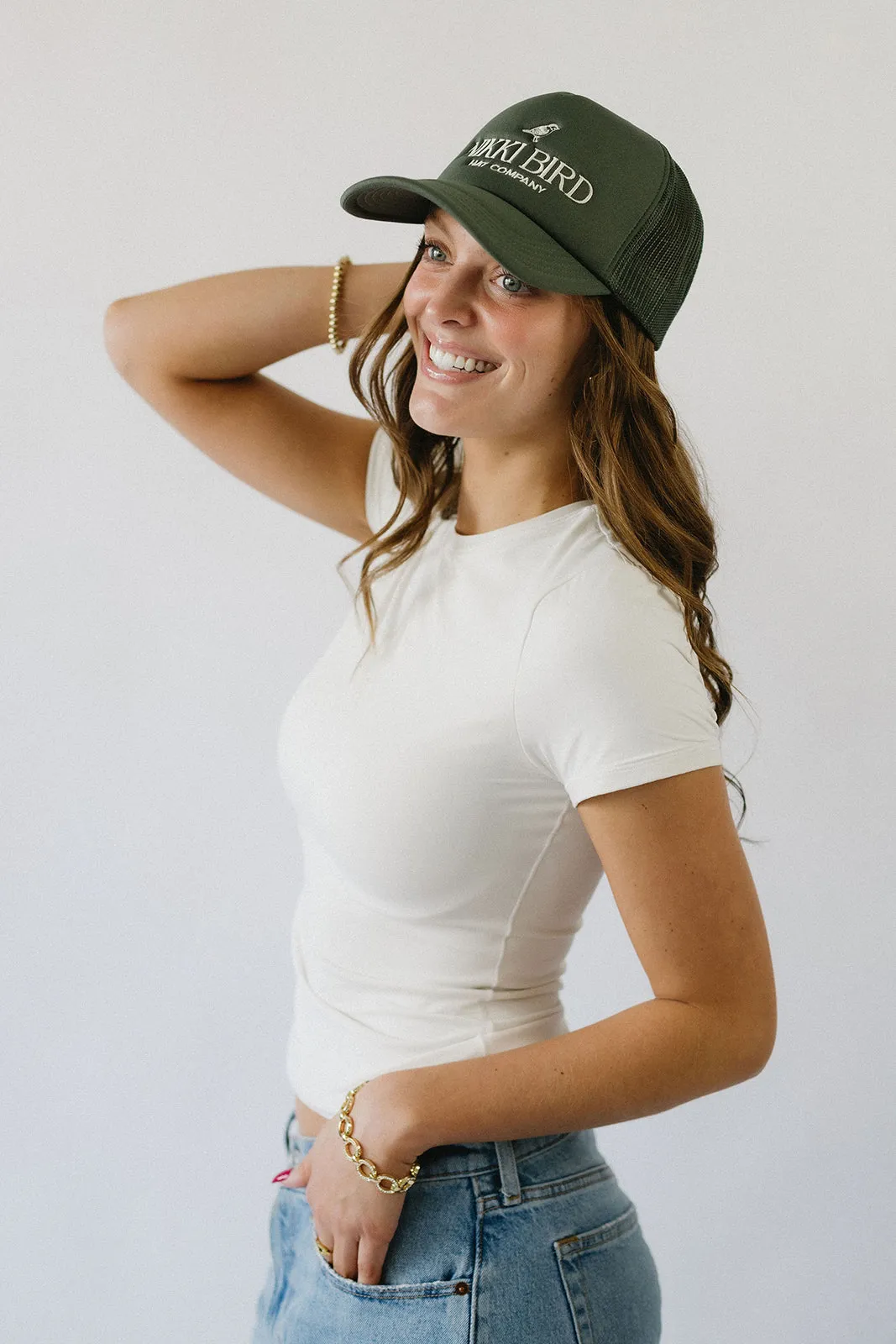 Nikki Bird Trucker Hat Cypress