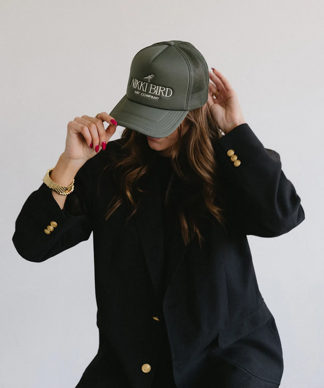 Nikki Bird Trucker Hat Cypress