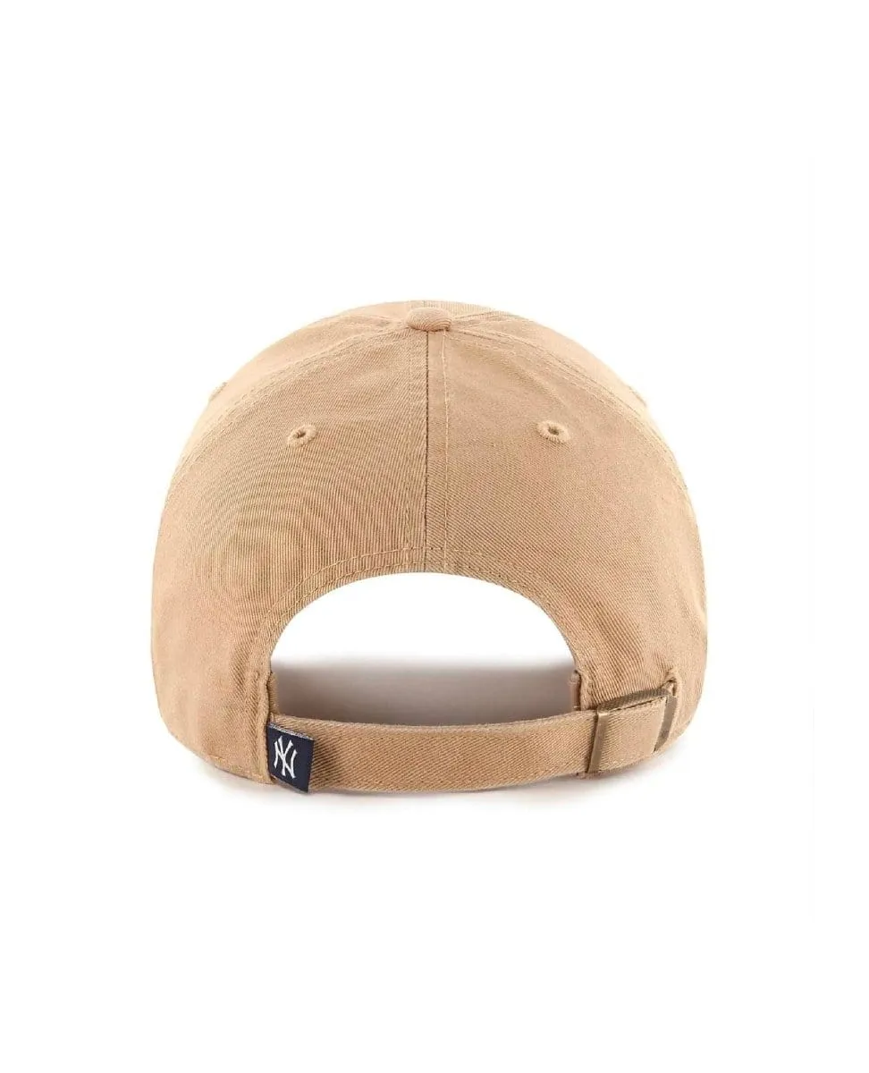 NY Baseball Hat Tan