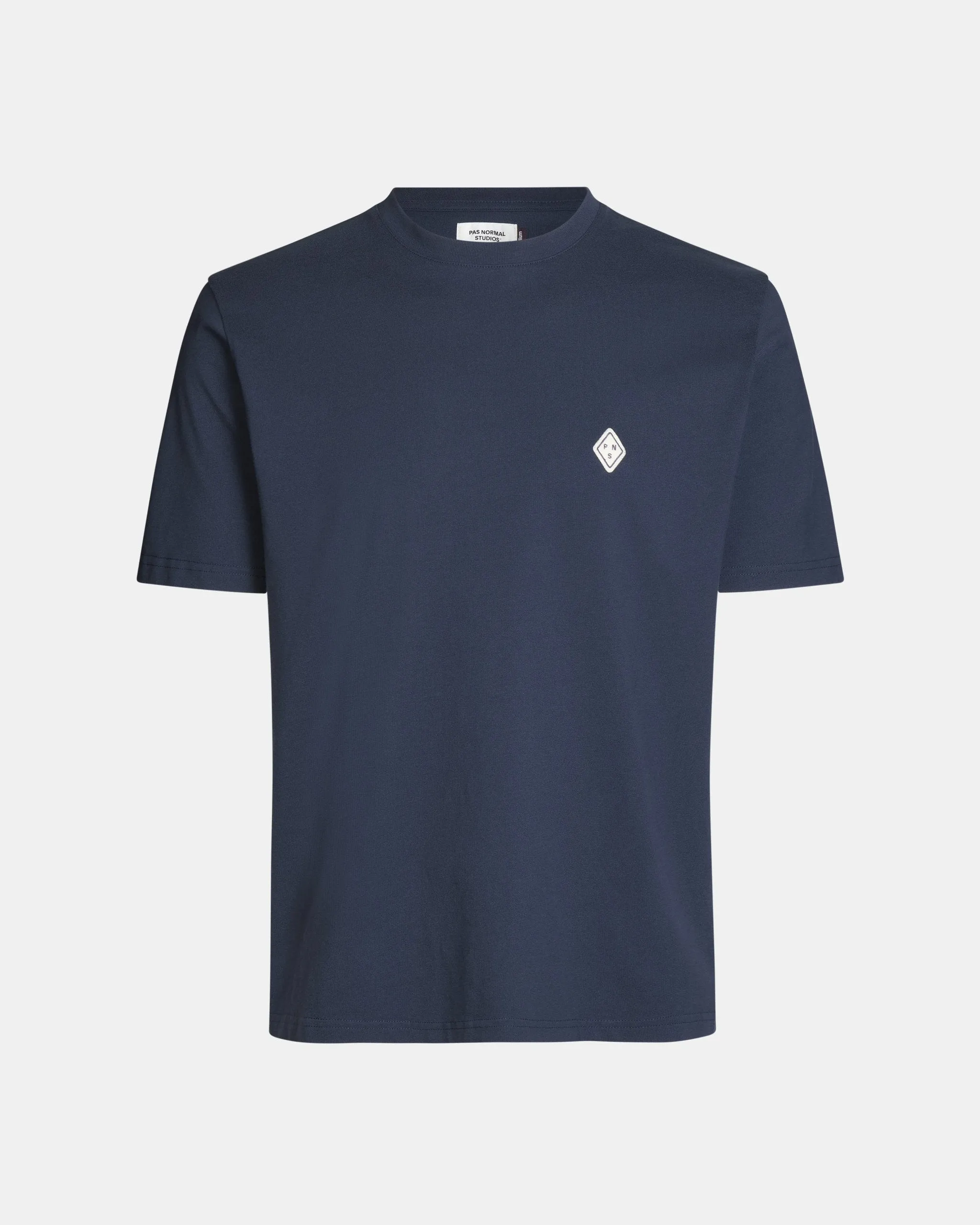 Off-Race Patch T-Shirt - Navy