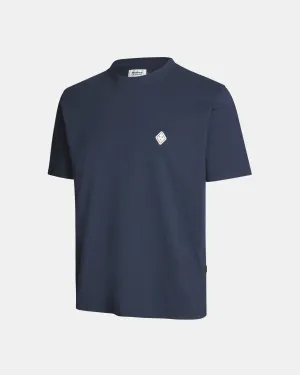 Off-Race Patch T-Shirt - Navy